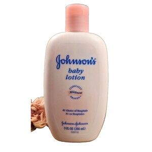 NOS Vintage Johnsons Baby Lotion ORIGINAL FORMULA 9 oz / 266 ml Pink SEALED 2007